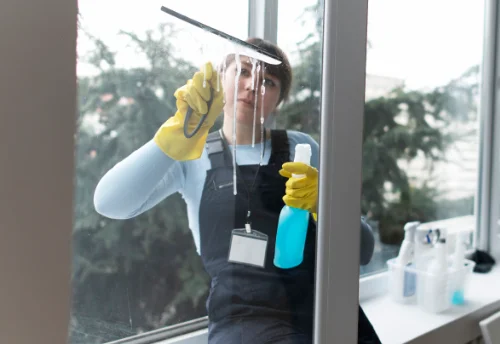 Nettoyage de vitres intérieures et extérieures à Izé